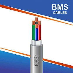 4 core BMS Cable shielded pvc 10 to 24 awg 305m