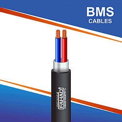 2 core BMS Cable shielded outdoor 10 to 24 awg 305m