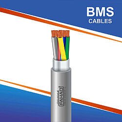 6 core BMS Cable shielded pvc 10 to 24 awg 305m