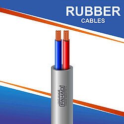 2 core Rubber cable 16 to 24 awg 305m
