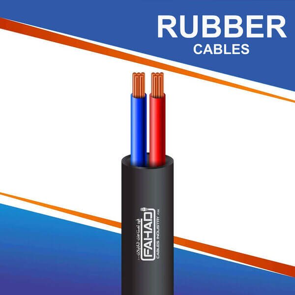 2 core Rubber cable outdoor 16 to 24 awg 305m