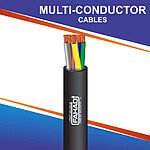 8 core multi-conductor Cable outdoor 10 to 24 awg 305m