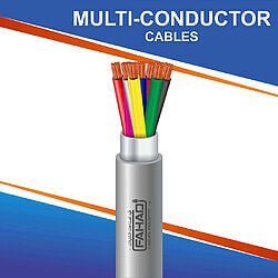 8 core multi-conductor Cable shielded pvc 10 to 24 awg 305m