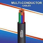 4 core multi-conductor Cable outdoor 10 to 24 awg 305m