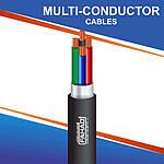 4 core multi-conductor Cable shielded outdoor 10 to 24 awg 305m 4 core multi-conductor Cable shielded outdoor 10 to 24 awg 305m