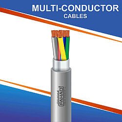 6 core multi-conductor Cable shielded pvc 10 to 24 awg 305m 6 core multi-conductor Cable PVC 10 to 24 awg 305m