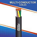 6 core multi-conductor Cable outdoor 10 to 24 awg 305m