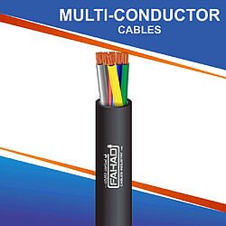 6 core multi-conductor Cable outdoor 10 to 24 awg 305m