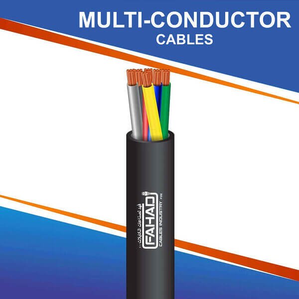 6 core multi-conductor Cable outdoor 10 to 24 awg 305m