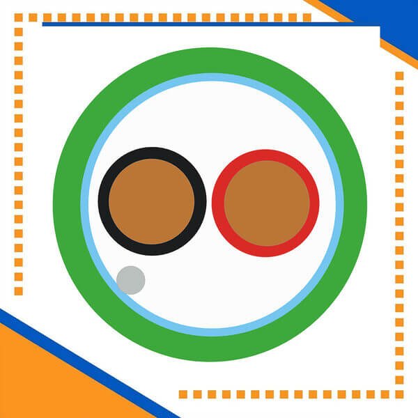 fahad-cables-knx-cable-7 2 Pair 4 core KNX Control Cable LSHF 305m Roll