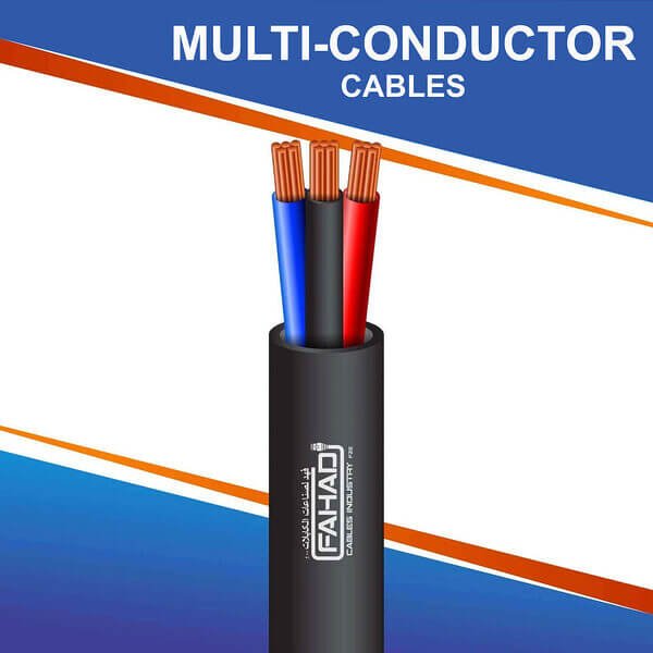 3 core multi-conductor Cable outdoor 10 to 24 awg 305m