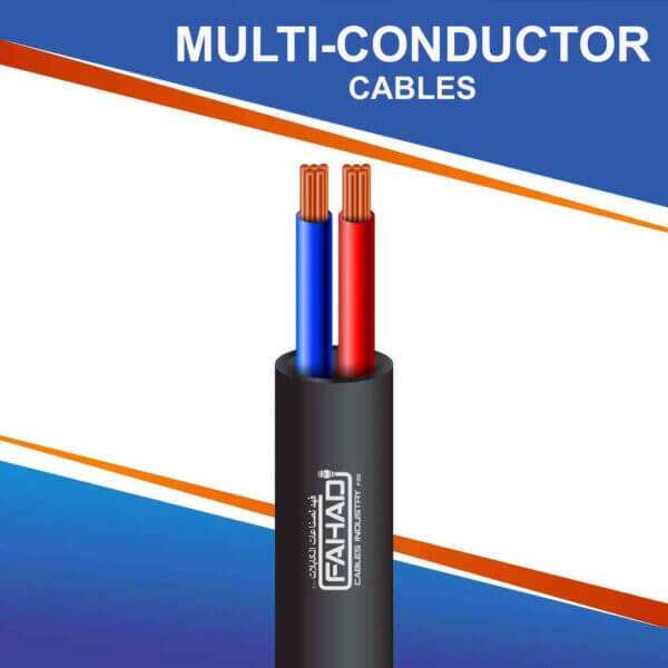 2 core multi-conductor Cable outdoor 10 to 24 awg 305m