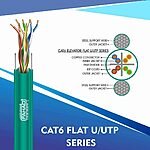 Cat6 f utp Elevator Flat Cable 23 awg 4 pair 305m G