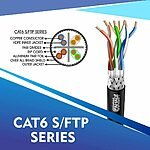 cat6 23 awg Outdoor 4 twisted pair sftp