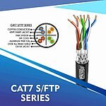 cat7 sftp network cable 23 awg 4 pair LSZH 305m