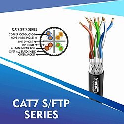 cat7 sftp network cable 23 awg 4 pair LSZH 305m