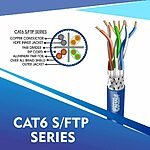 cat6 23 awg 4 twisted pair sftp network