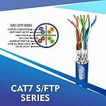 cat7 sftp network cable 23 awg 4 pair LSZH 305m