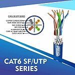 cat6 23 awg 4 twisted pair sf/utp