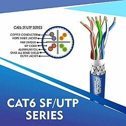 cat6 23 awg 4 twisted pair sf/utp