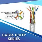 at6a 23 awg 4 twisted pair utp network cable 305-500m