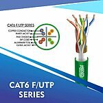 cat6 23 awg Outdoor 4 twisted pair Ftp network cable 305-500m