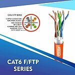 cat6 23 awg 4 twisted pair sftp network cable 305-500m