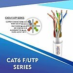 cat6 23 awg Outdoor 4 twisted pair Ftp network cable 305-500m