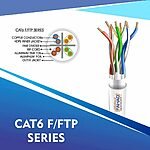 cat6 23 awg 4 twisted pair sftp network cable 305-500m
