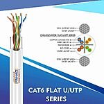 Cat6 f utp Elevator Flat Cable 23 awg 4 pair 305m V