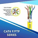 cat6 23 awg 4 twisted pair sftp network cable 305-500m