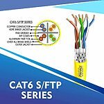 cat6 23 awg 4 twisted pair sftp network cable 305-500m