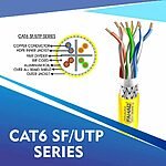 cat6 23 awg 4 twisted pair sf/utp network cable 305-500m